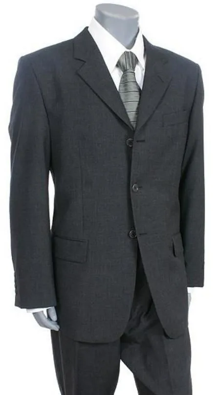 Single breasted 3 button suit 